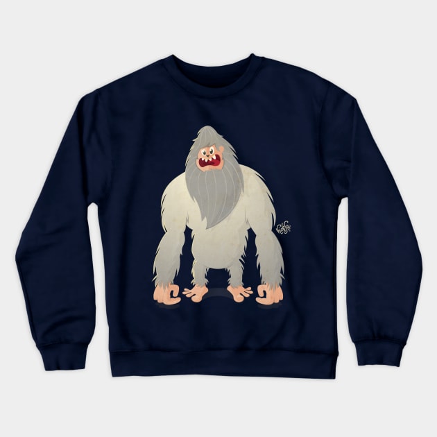 Yeti Crewneck Sweatshirt by Kicksaus